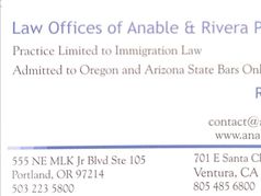 Law Offices Of Anable & Rivera PC