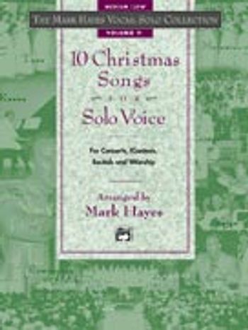10 Christmas Songs for Solo Voice (Book/CD)