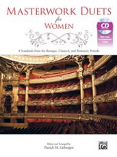 Masterwork Duets for Women (Book/CD)