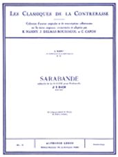 Sarabande - Classiques No. 3 for Double Bass and Piano