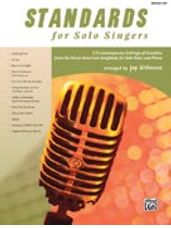 Standards for Solo Singers  BK/CD