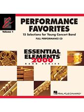 Performance Favorites Vol 1 (CD)