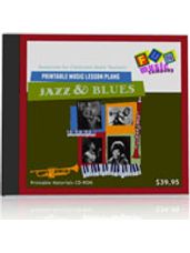 Great Artists of Jazz and Blues: Printable Music Lesson Plans