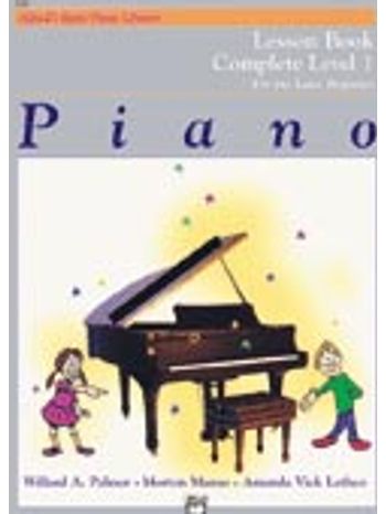 Alfred's Basic Piano Lesson Book 1 Complete