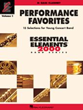 Performance Favorites Vol 1 (Bass Clarinet)