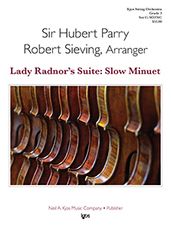 Lady Radnor's Suite: Slow Minuet