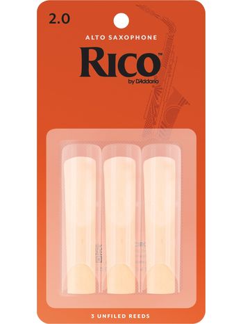 Rico Alto Sax Reeds 2; 3-pack