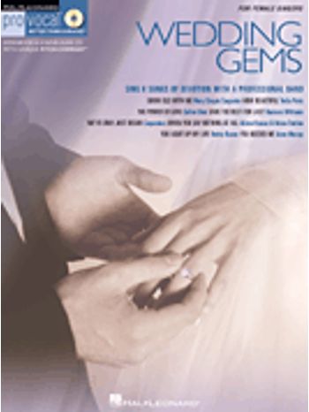 Wedding Gems (Pro Vocal Women's Ed. Book/CD)