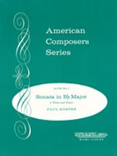 Sonata In B Flat Major C Flute & Piano