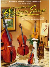 Introduction To Artistry In Strings (Score and CD)