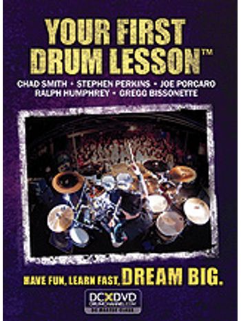 Your First Drum Lesson (DVD)