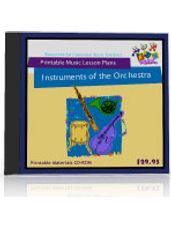 Instruments of the Orchestra: Printable Music Lesson Plans