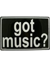 "Got Music?" Sign