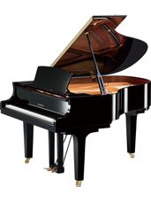 Yamaha C2X Acoustic Baby Grand Piano - 5'8" - Polished Ebony