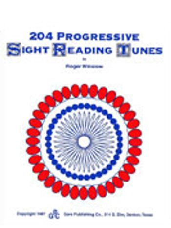 204 Progressive Sight Reading Tunes - (Flute)