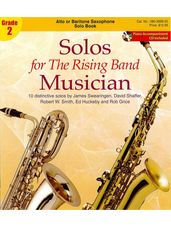 Solos For The Rising Band Musician - Alto or Baritone Saxophone Solo Book