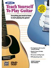 Alfred's Teach Yourself to Play Guitar (Book/Online Video/Audio)