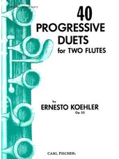 40 Progressive Duets for Two Flutes Vol. I