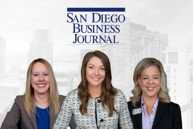 Partners Kristi, Susan, and Cayce Selected for SDBJ&#8217;s Leaders of Influence in Law